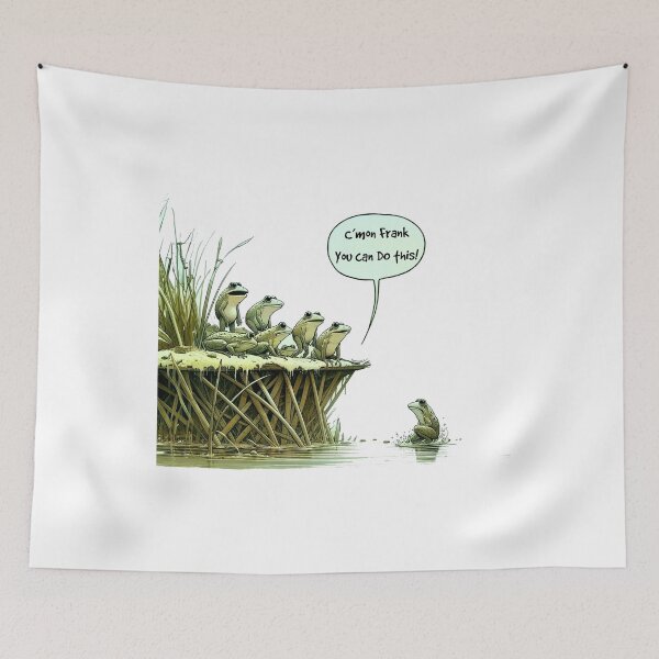 Item preview, Amphibious Motivation designed and sold by FamouslyStupid.