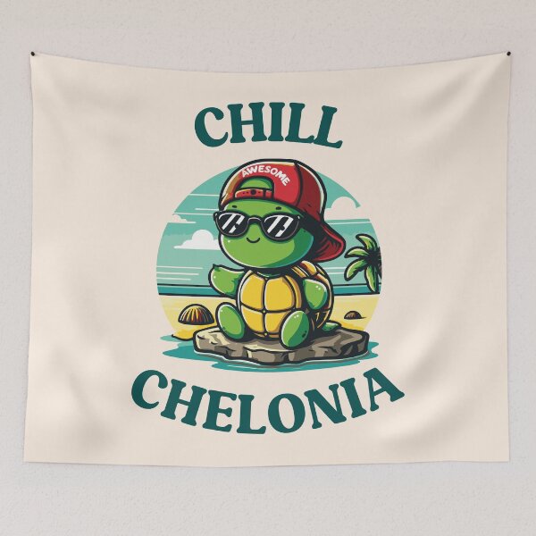 Item preview, Chill Chelonia: The Most Awesome Turtle Ever designed and sold by kcaandwu.