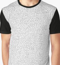 The Office pilot episode script (us) Graphic T-Shirt