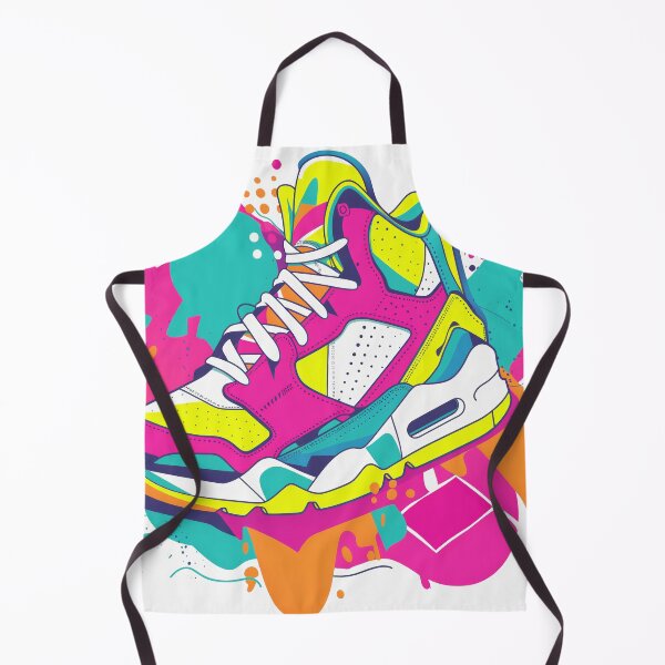 Item preview, Retro 80s Sneaker Colorful Streetwear sticker designed and sold by Mephisto696.