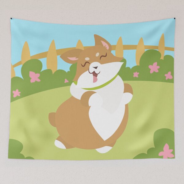 Item preview, Otis the Corgi designed and sold by Kyna Arts.