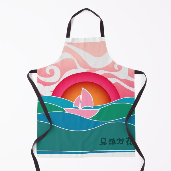 Item preview, A small sailboat in the middle of the vast sea. 見ぬが花。 designed and sold by BADAHIGH.