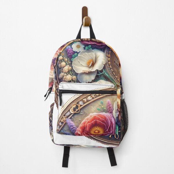 Item preview, I Promise To Pay The Bearer Bitcoin Floral Design designed and sold by Emoji Emblems.