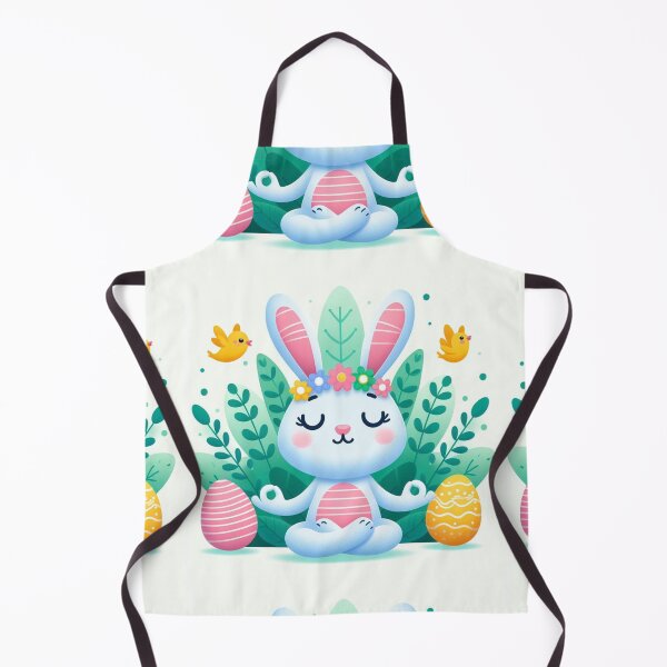 Item preview, Cute Easter bunny meditating designed and sold by Coolparrotgirl.