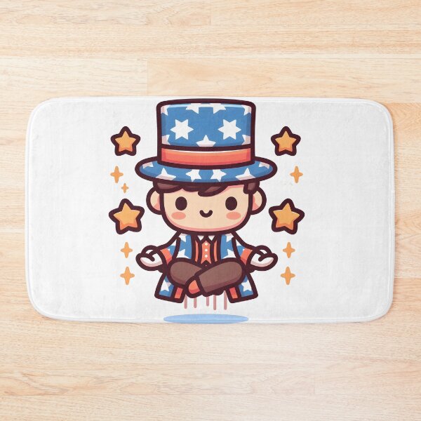 Item preview, Kawaii Magician With Star-Patterned Robe designed and sold by CanvasCutie.