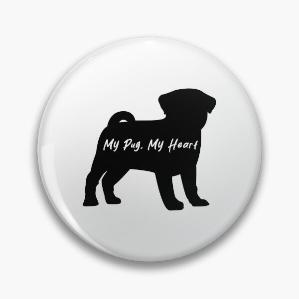 Item preview, My Pugm My Heart designed and sold by PowesomePets.
