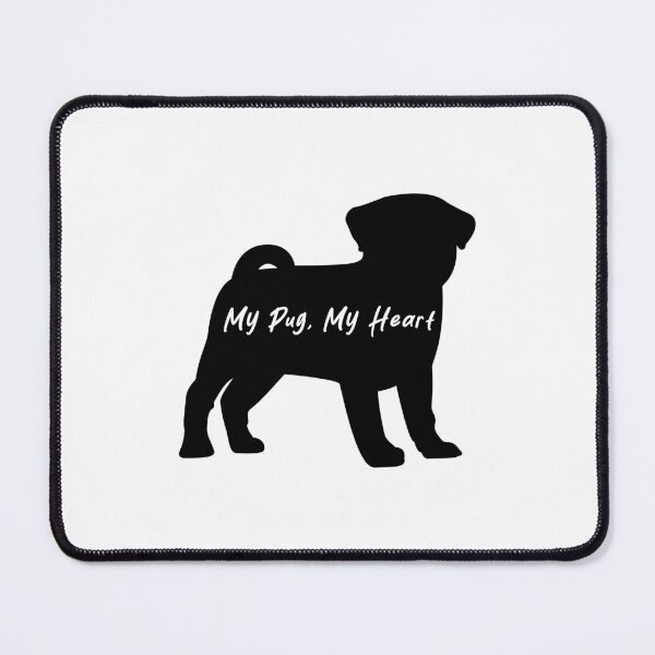 Item preview, My Pugm My Heart designed and sold by PowesomePets.
