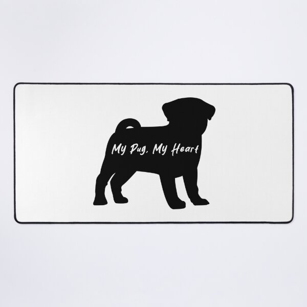 Item preview, My Pugm My Heart designed and sold by PowesomePets.