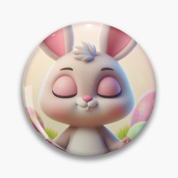 Item preview,  Cute Easter bunny meditating designed and sold by Coolparrotgirl.