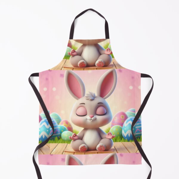 Item preview, Cute Easter bunny meditating designed and sold by Coolparrotgirl.
