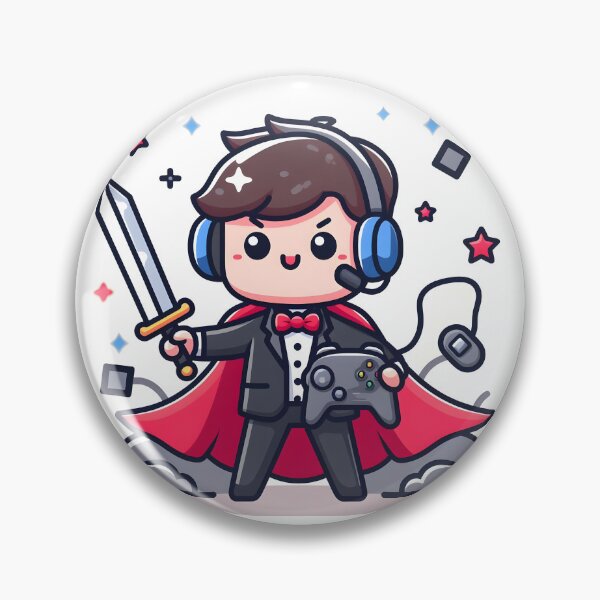 Item preview, Kawaii Game Developer With Cape designed and sold by CanvasCutie.