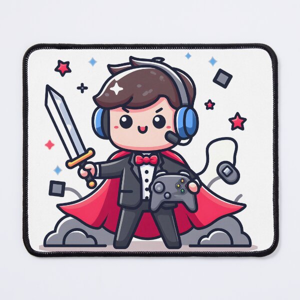 Item preview, Kawaii Game Developer With Cape designed and sold by CanvasCutie.