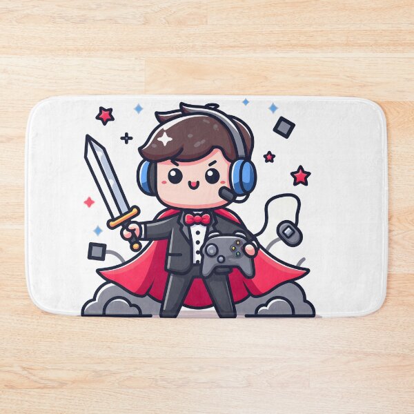 Item preview, Kawaii Game Developer With Cape designed and sold by CanvasCutie.