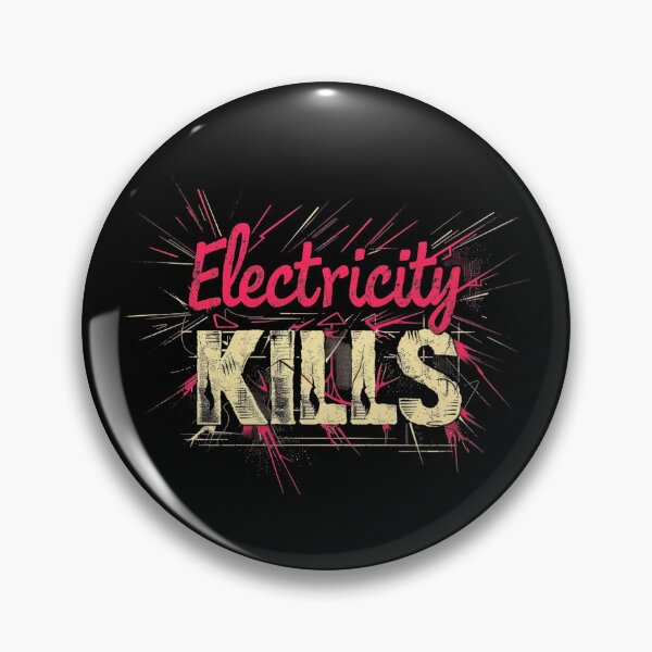 Item preview, Shocking Message - Electric Warning designed and sold by RuyaFab.