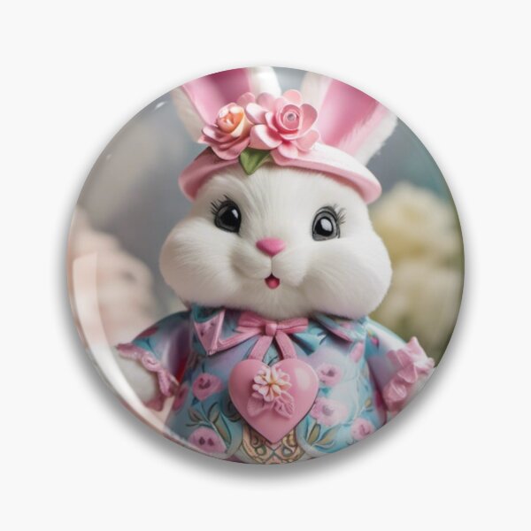 Item preview, Cute Easter bunny with heart designed and sold by Coolparrotgirl.