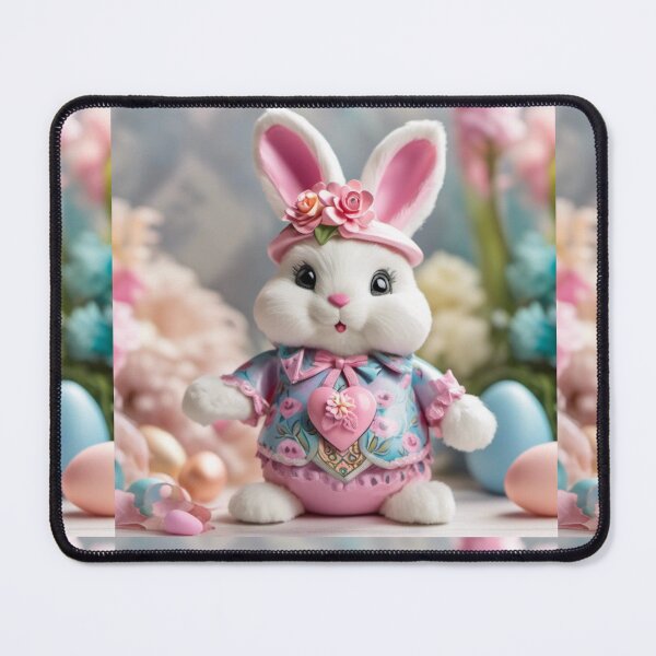 Item preview, Cute Easter bunny with heart designed and sold by Coolparrotgirl.