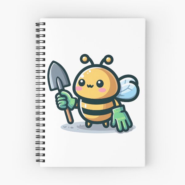 Item preview, Kawaii Gardener Bee designed and sold by CanvasCutie.