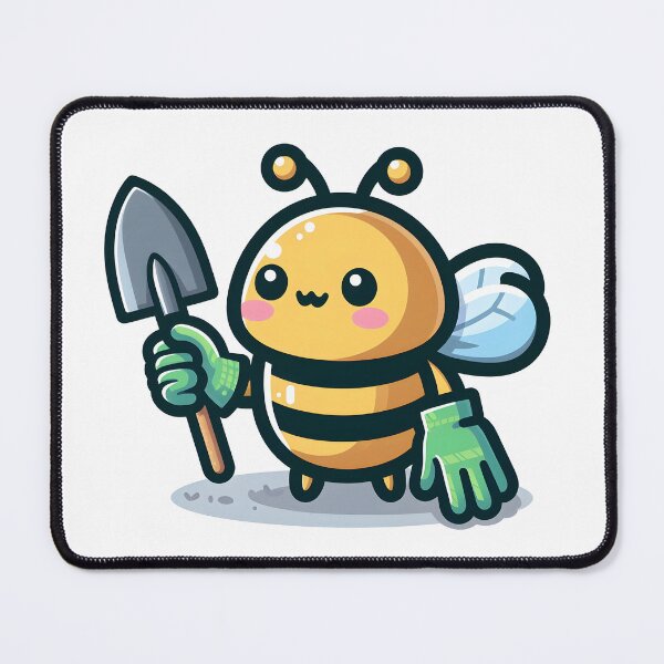 Item preview, Kawaii Gardener Bee designed and sold by CanvasCutie.