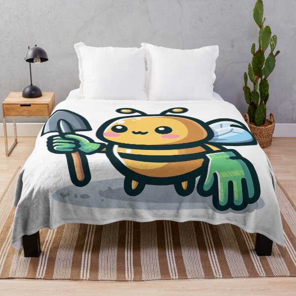 Item preview, Kawaii Gardener Bee designed and sold by CanvasCutie.