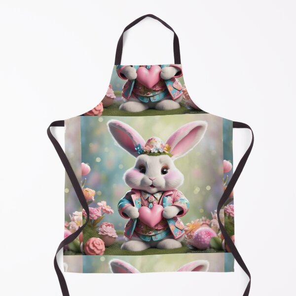 Item preview, Cute Easter bunny with heart designed and sold by Coolparrotgirl.