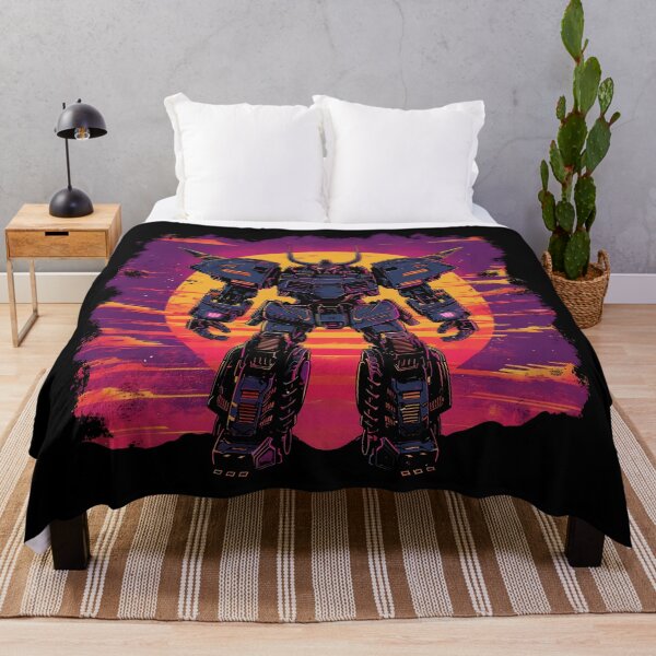 Item preview, Mecha Sunset Showdown Tee designed and sold by RuyaFab.