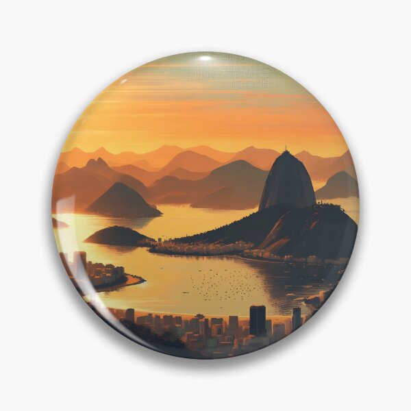 Item preview, Rio de Janeiro Sugarloaf Mountain Sunset designed and sold by Israelbeck7.