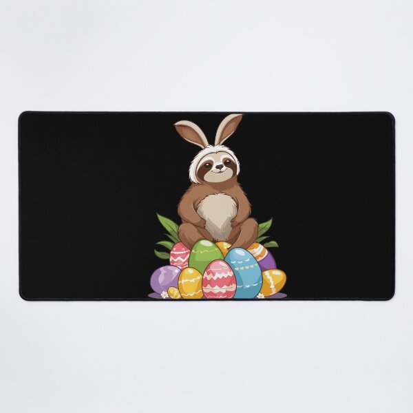 Item preview, Funny sloth Easter bunny Iconic Easter designed and sold by LuminOrb.