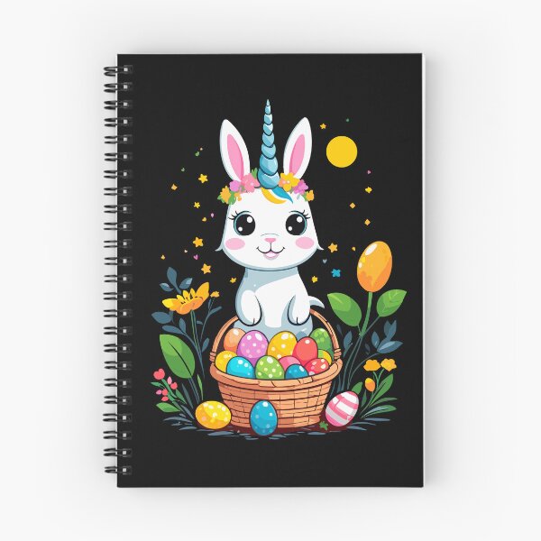 Item preview, Funny unicorn Easter bunny. Cute Easter unicorn designed and sold by LuminOrb.
