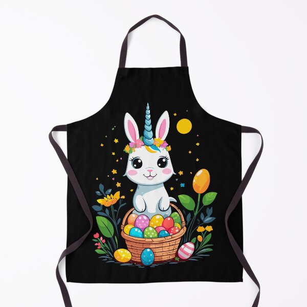 Item preview, Funny unicorn Easter bunny. Cute Easter unicorn designed and sold by LuminOrb.