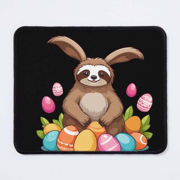 Item preview, Funny sloth Easter bunny Iconic Easter designed and sold by LuminOrb.