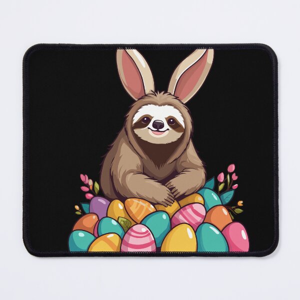 Item preview, Funny sloth Easter bunny Iconic Easter designed and sold by LuminOrb.