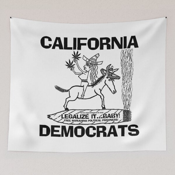 Item preview, CALIFORNIA ~ DEMOCRATS ~ BACKWARD RIDER ~ DONKEY ~ STOAGIE ~ (V-5-114) designed and sold by RodeoMalibu.