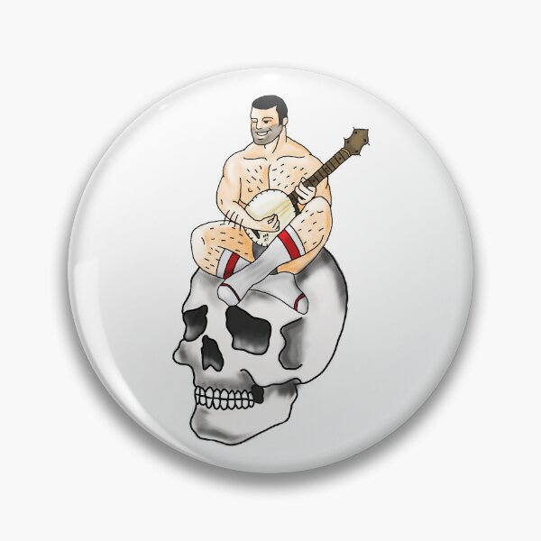 Artikelvorschau, Banjo-Schädel-Pinup entworfen und verkauft von TheDevilDogg.