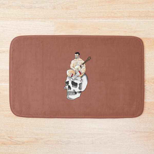 Item preview, Banjo Skull Pinup designed and sold by TheDevilDogg.
