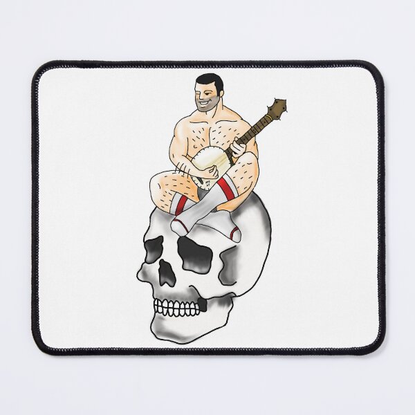 Item preview, Banjo Skull Pinup designed and sold by TheDevilDogg.