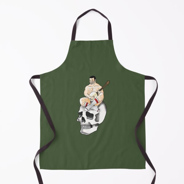 Item preview, Banjo Skull Pinup designed and sold by TheDevilDogg.