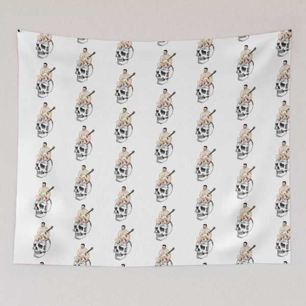 Item preview, Banjo Skull Pinup designed and sold by TheDevilDogg.