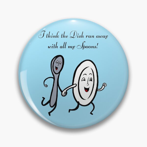 Item preview, I think the dish ran away with all my spoons designed and sold by CaitlynConnor.