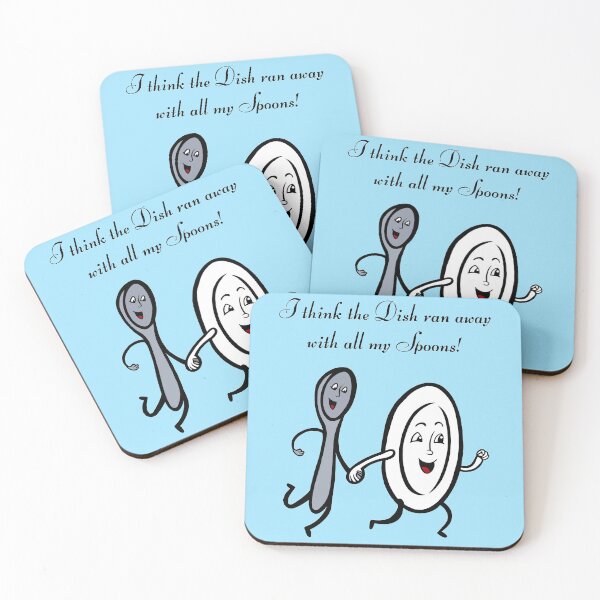 Item preview, I think the dish ran away with all my spoons designed and sold by CaitlynConnor.