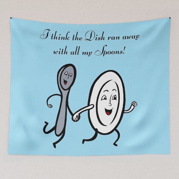 Item preview, I think the dish ran away with all my spoons designed and sold by CaitlynConnor.