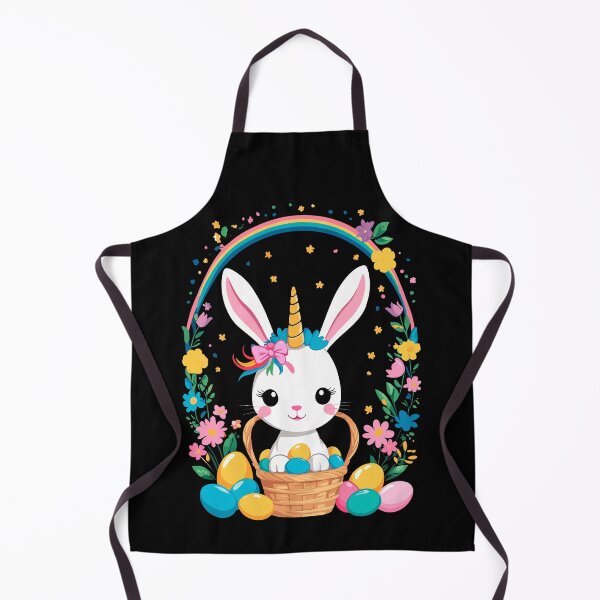 Item preview, Funny unicorn Easter bunny. Cute Easter unicorn designed and sold by LuminOrb.