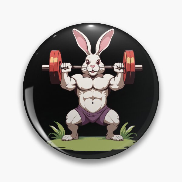 Item preview, Easter Bunny Funny Bodybuilder Fitness Motivation designed and sold by LuminOrb.