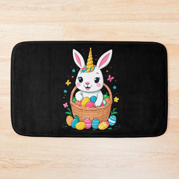 Item preview, Funny unicorn Easter bunny. Cute Easter unicorn designed and sold by LuminOrb.