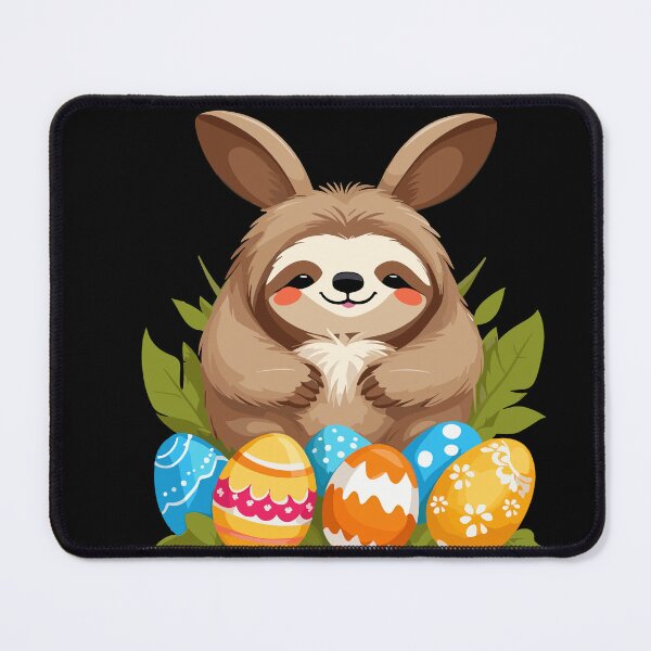 Item preview, Funny sloth Easter bunny Iconic Easter designed and sold by LuminOrb.