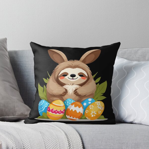Item preview, Funny sloth Easter bunny Iconic Easter designed and sold by LuminOrb.