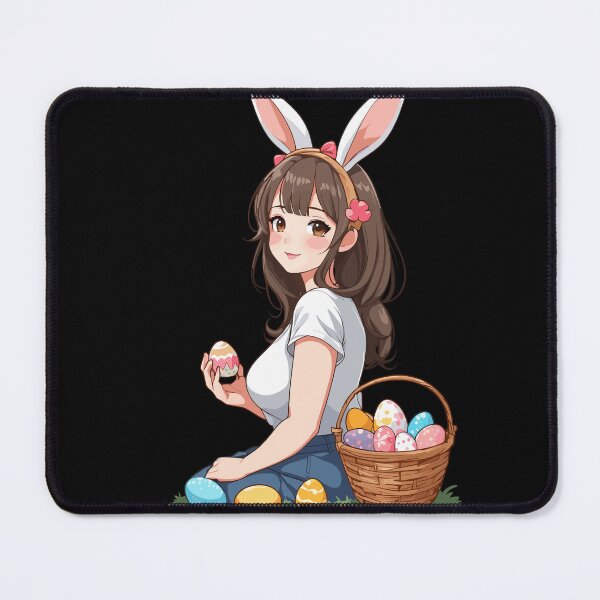 Item preview, Anime Easter Kawaii Easter Bunny Manga Girl Otaku designed and sold by LuminOrb.