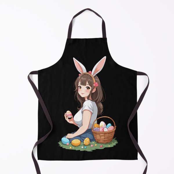 Item preview, Anime Easter Kawaii Easter Bunny Manga Girl Otaku designed and sold by LuminOrb.