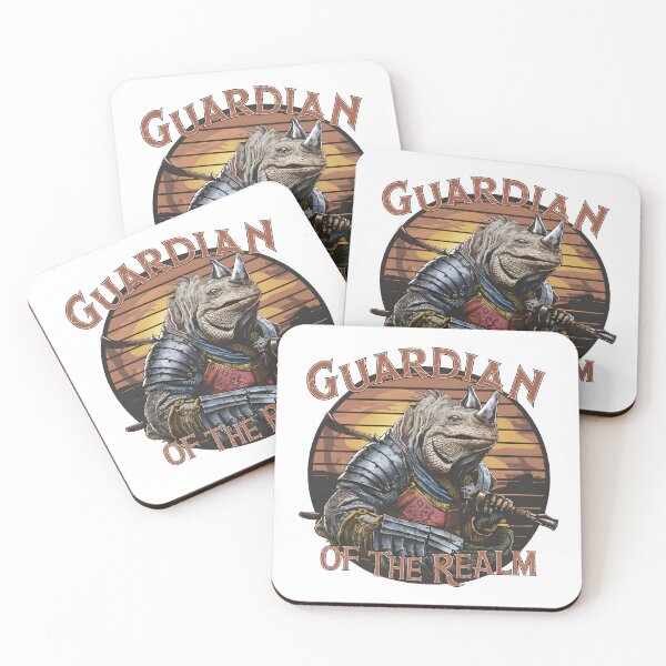 Item preview, Rhino Iguana | Guardian of the Realm designed and sold by Delusion Tees.