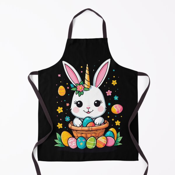 Item preview, Funny unicorn Easter bunny. Cute Easter unicorn designed and sold by LuminOrb.