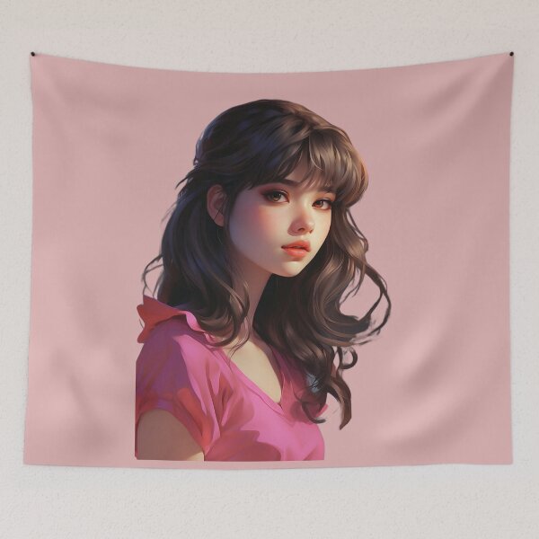 Item preview, Beautiful cute girl design art designed and sold by DunuStore.